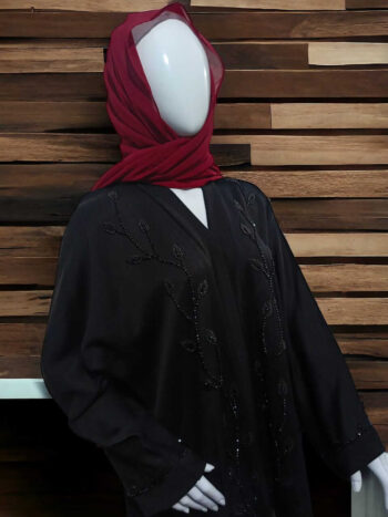 Zoom Nida fabric abaya