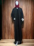 Zoom Nida fabric abaya