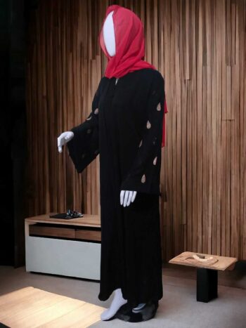 Zoom Nida fabric abaya